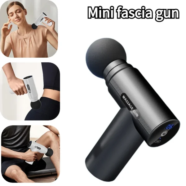 Pistola de Fascia, pistola de masaje muscular, pistola de Fascia eléctrica.