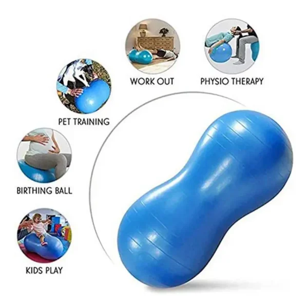Pelota de Yoga para Fitness, bolas de equilibrio , pelota inflable gruesa para deportes - Imagen 3